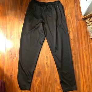 Men’s layer 8 black quick dry lounge pants joggers